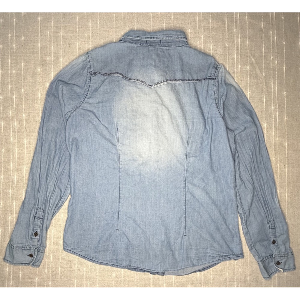 Buckle BKE Womens Light Wash Denim Western XL - Picture 2 of 6
